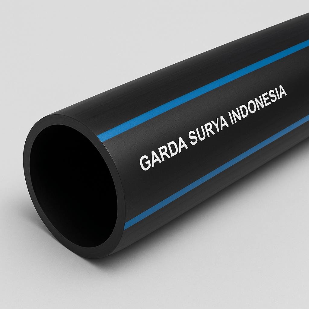 Pipa HDPE Solid Wall Garda Surya Indonesia, Agen Pipa, Pipa HDPE Air Bertekanan, Pipa PDAM