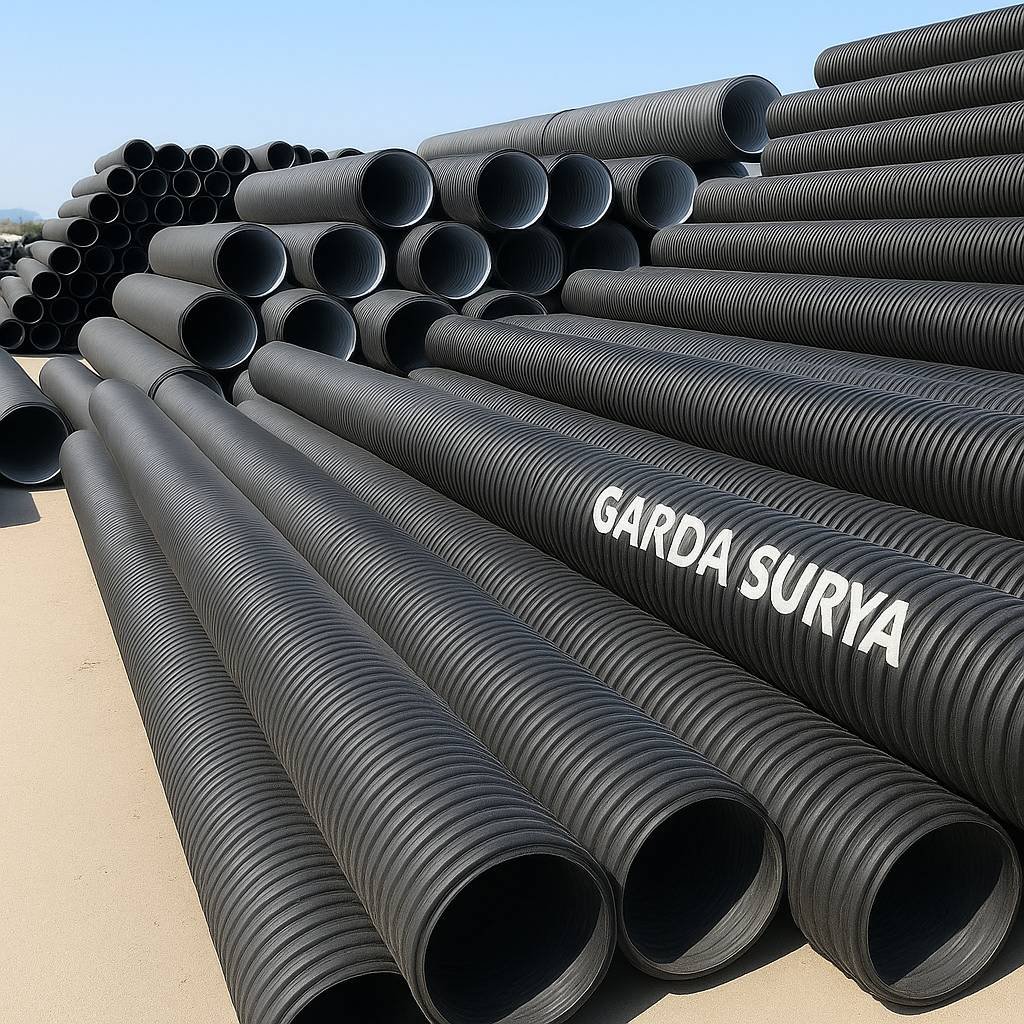 HDPE Double Wall Corrugated, agen pipa, garda surya indonesia
